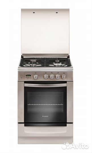 Плита газовая gefest 6100-04 0004 (нерж)