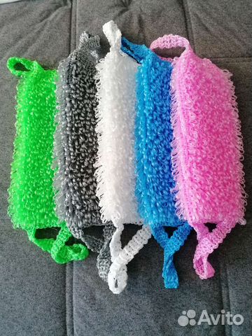 Мочалка ручной работы