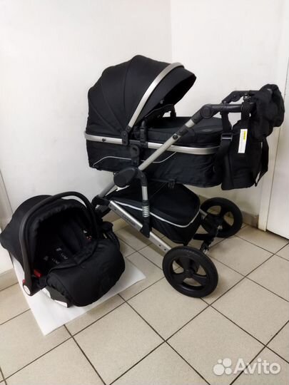 Новая обновленная коляска 3 в 1 Luxmom 558 (555)