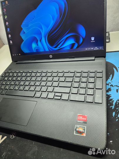 HP 15.6 ryzen 3 3250u, ssd 240gb, full hd, 8гб озу