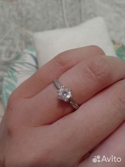 Кольцо серебряное