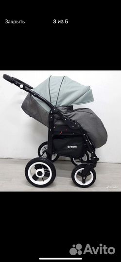Прогулочная коляска как новая