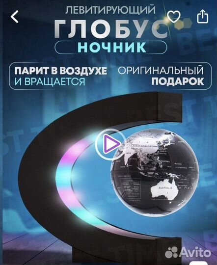 Леветирующий глобус