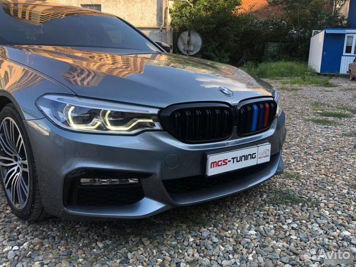Диффузор + Решетка BMW 5 series G30 M-Performance