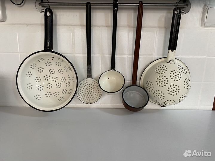 Советская эмалированная посуда