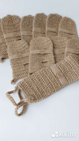 Мочалка из джута