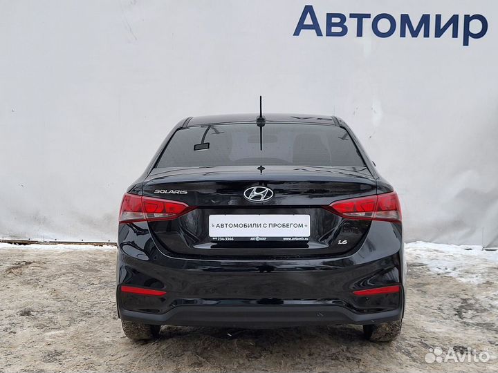 Hyundai Solaris 1.6 AT, 2017, 89 645 км