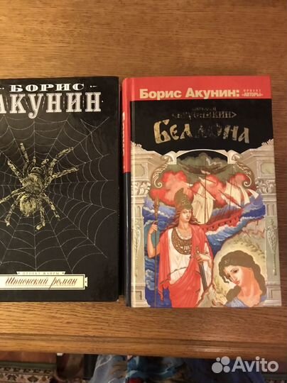 Книги Бориса Акунина