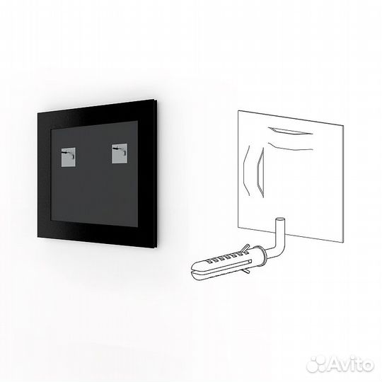 Зеркало Evoform Definite 64х64 BY 0616 в багетной