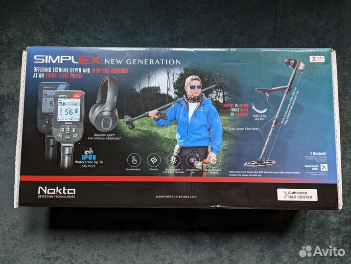 Металлоискатель Nokta Simplex Ultra