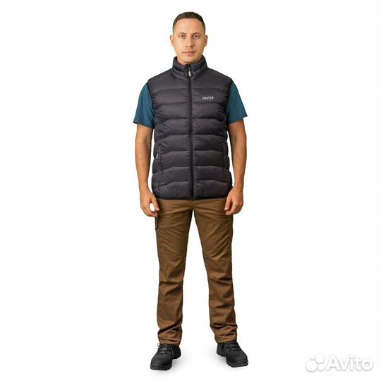 24384 Жилет Novatex Лайт нейлон графитовый