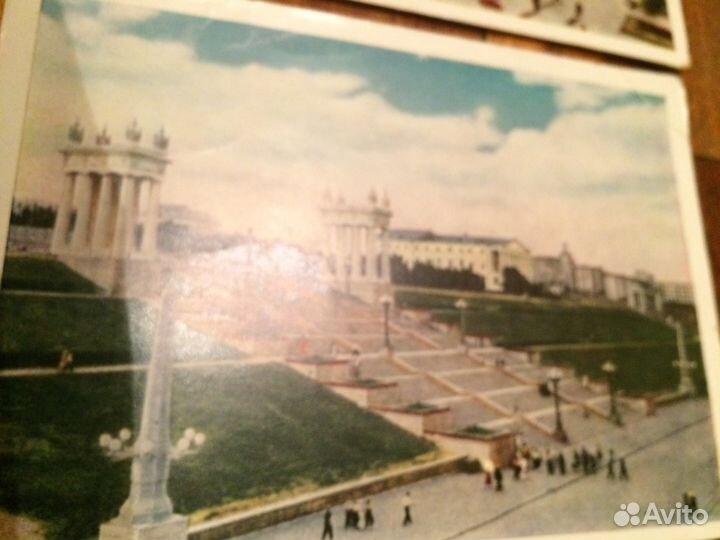 2 открытки 1964 год Волгоград