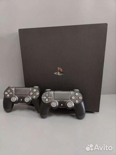 Sony PS4 Pro 2 Геймпада (CUH-7208B)