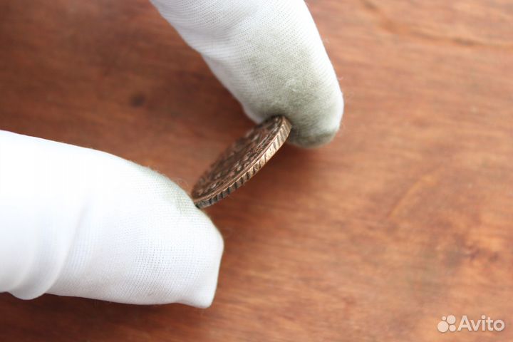 Полушка 1735 гг Анна И в Твери