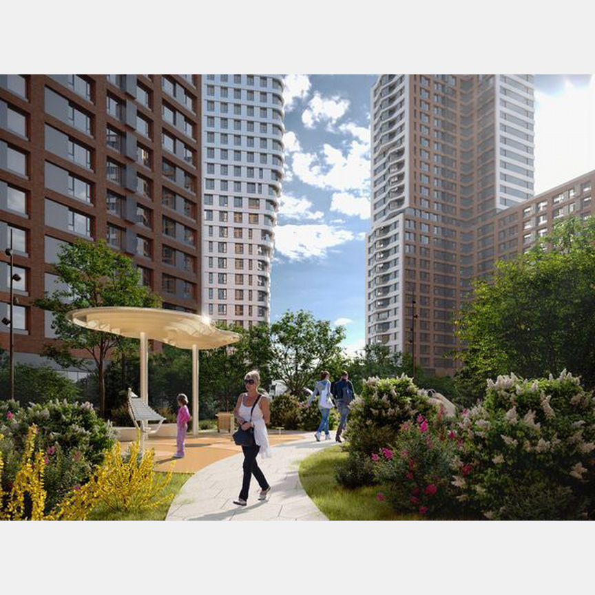 1-к. квартира, 44,2 м², 6/14 эт.