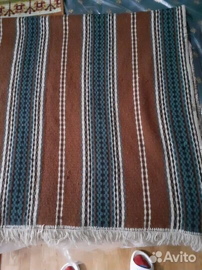 Комплект из покрывала и коврика на кресло