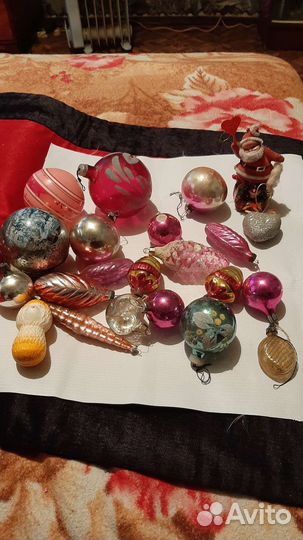 Елочные игрушки СССР