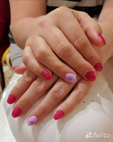 Маникюр, наращивание, шеллак