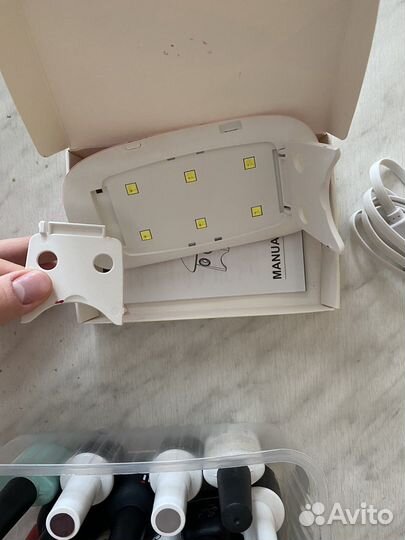 Лампа, лаки и базы и топы