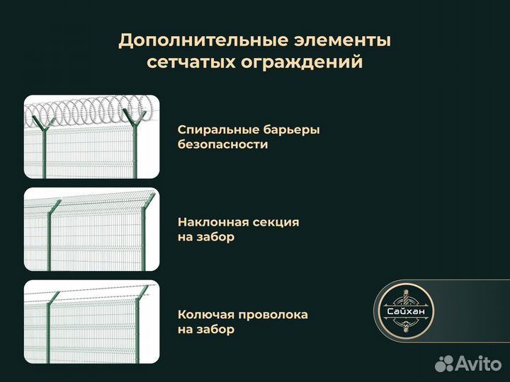 2D/3D Заборы от производителя