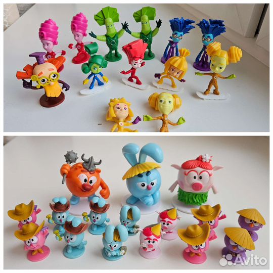 Игрушки из шоколадных яиц