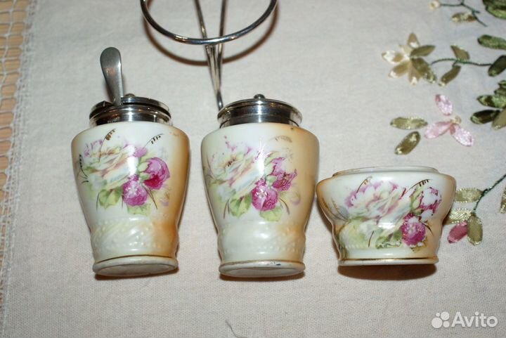 Антикварная посуда.Фарфор, серебрение. Англия