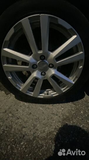 Литье диски r17 4x100 бу