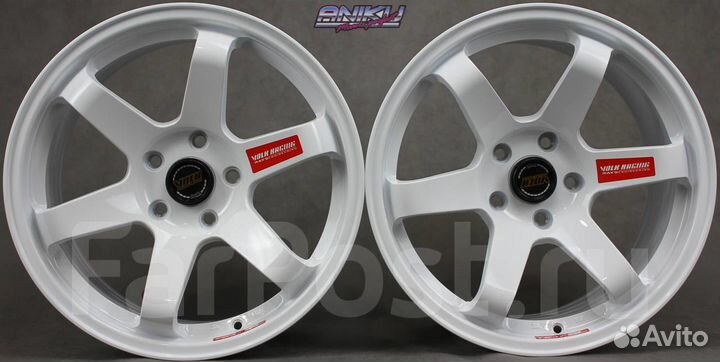 Разноширокие Volk Racing TE37 R17 5*114.3 rays