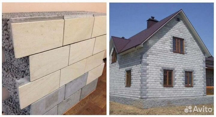 Блок стеновой из капсулированного керамзита