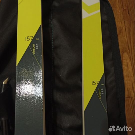 Комплект беговые лыжи, палки, ботинки