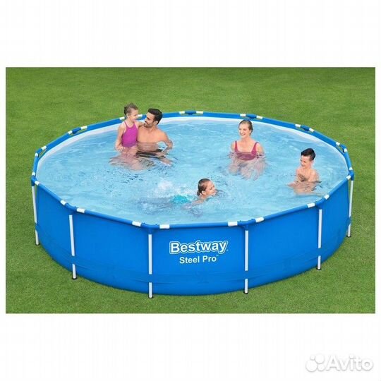 Бассейн каркасный Steel Pro 5612Е (396 х 84 см)