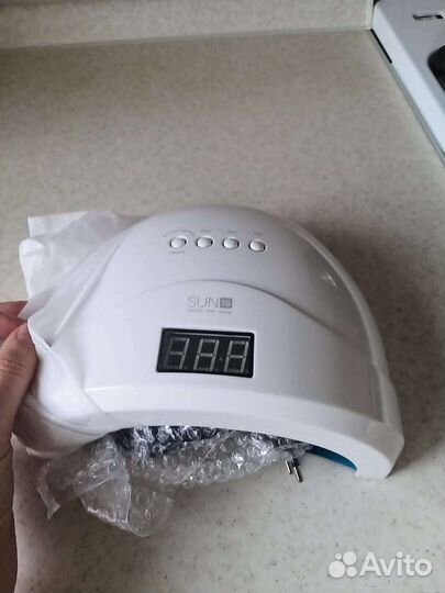 Лампа для ногтей новая