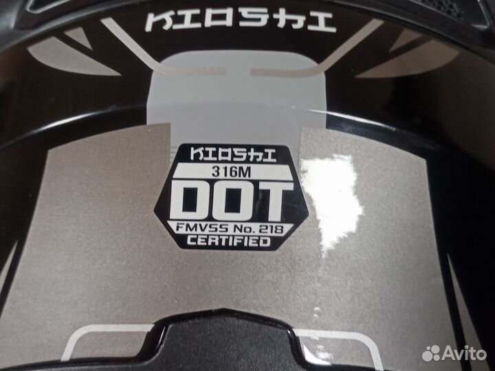 Мотошлем Kioshi 316M