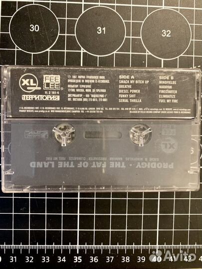 Аудио кассета The Prodigy the fat of the land