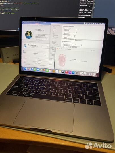MacBook Pro 13 2017 TouchBar 16гб 1тб