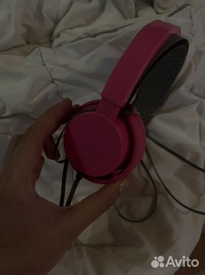 Проводные наушники Philips SHL5205 barbie pink