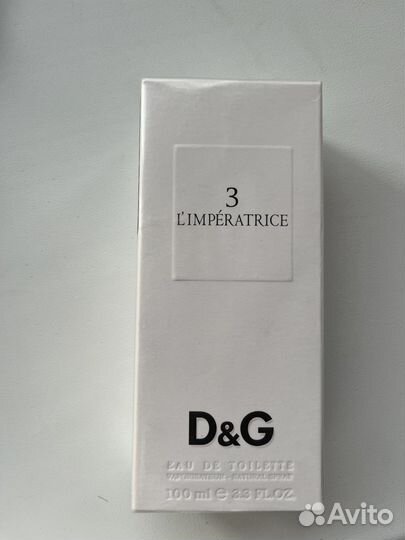 Духи женские dolce gabbana l imperatrice 3