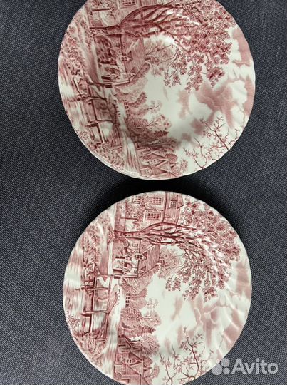 Английские тарелки