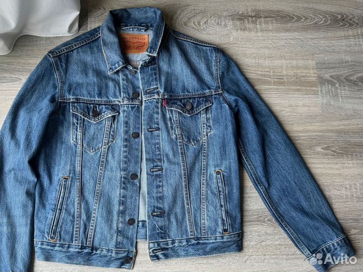 Джинсовая куртка мужская levis m