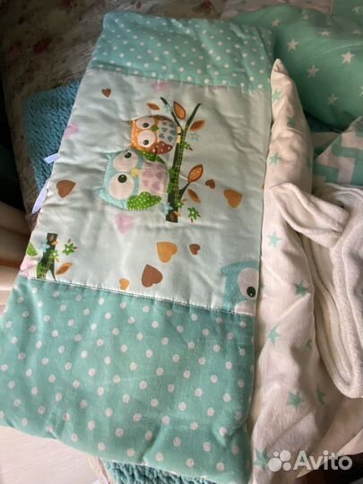 Бортики в детскую кроватку