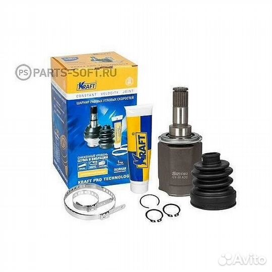 Шрус внутренний kraft KT059131