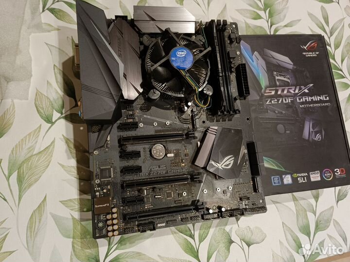 Asus strix z270f gaming
