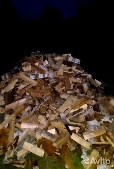 Дрова колотые Береза