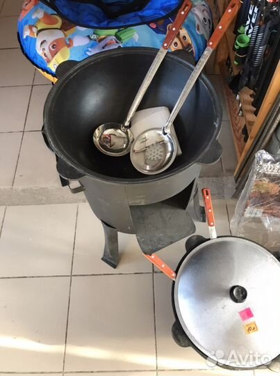 Казан чугунный узбекский