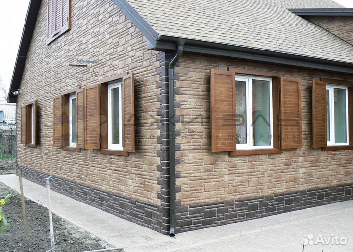 Фасадные панели под кирпич