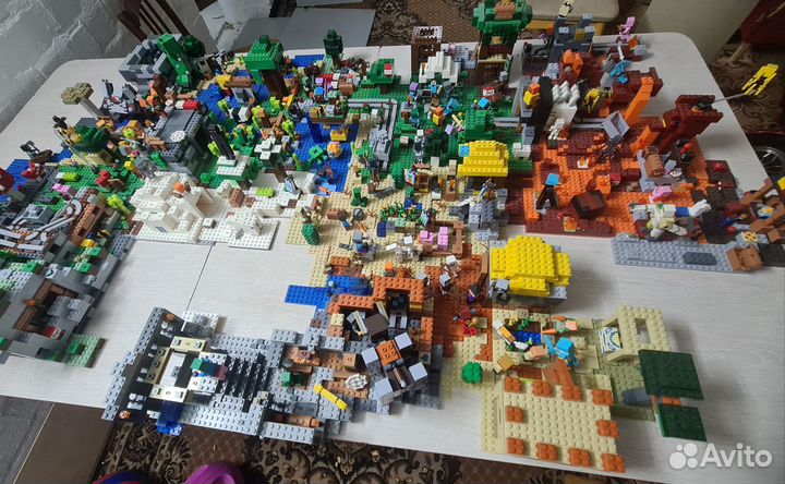 Lego мир Майнкрафт
