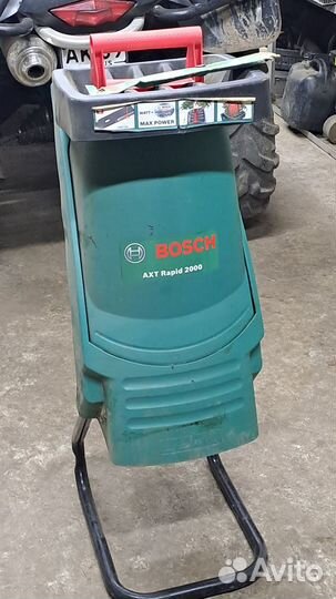 Садовый измельчитель bosch axt 2000 rapid
