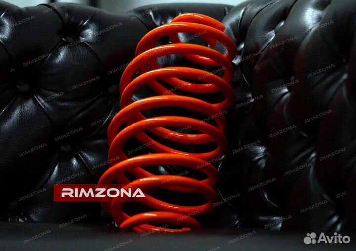 Пружины с занижением -50 на Golf Mk7