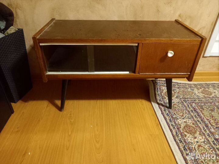 Тумба советская СССР на ножках ретро мебель