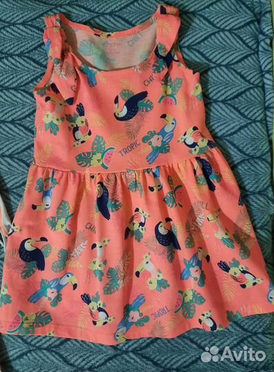 Летние вещи на девочку 92см